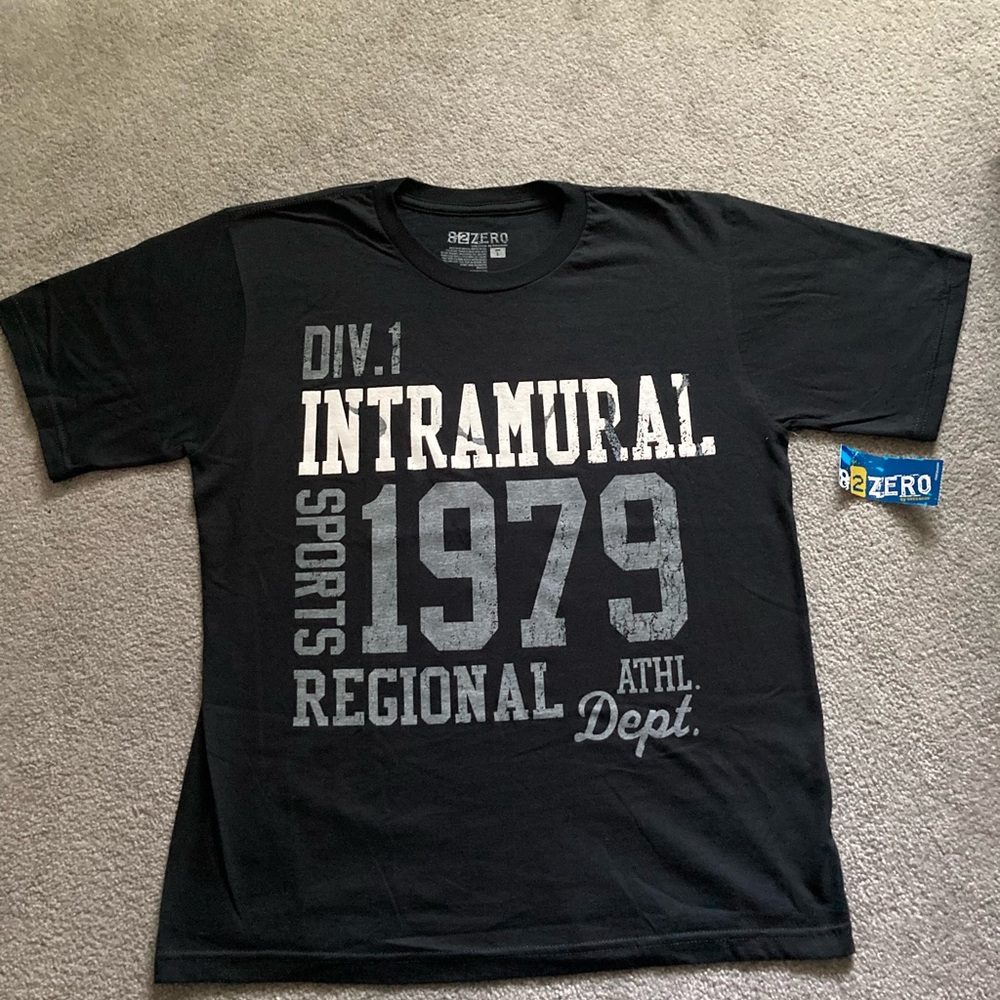 Boys 82 ZERO black tee shirt.